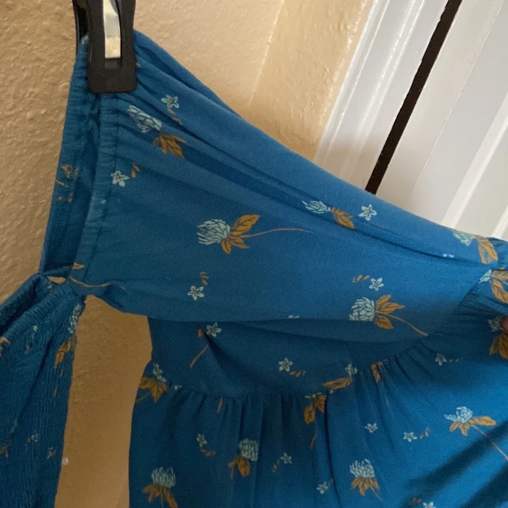 Beautiful free people boho mini dress - Picture 2 of 8